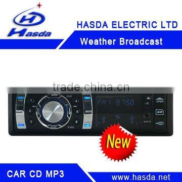 Car CD Mp3 player with SD,USB,supported and fold-down detachable panel