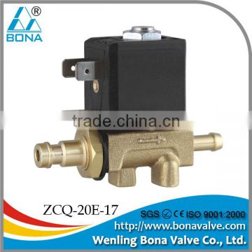 CE copper wire AC36V 42V 48V 6.5mm 7mm 7.5mm 8mm tube connector nipple arc mig mag tig welding machine gas valve magnetic valve