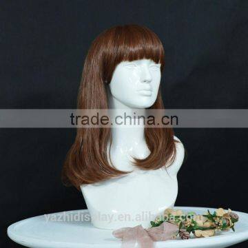 Wholdesale Realistic Female Head Mannequin for Wig and Hat Display photo-3