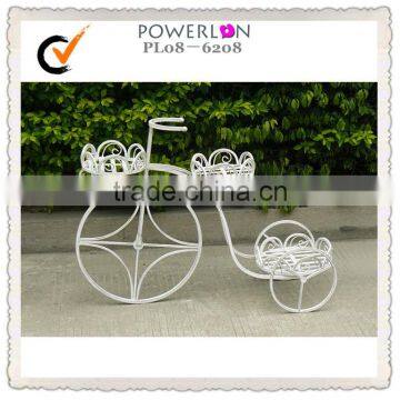 2014 new design decorative bicycle flower pot stands