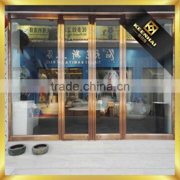 Golden Color Commercial Stainless Steel Types Interior Door