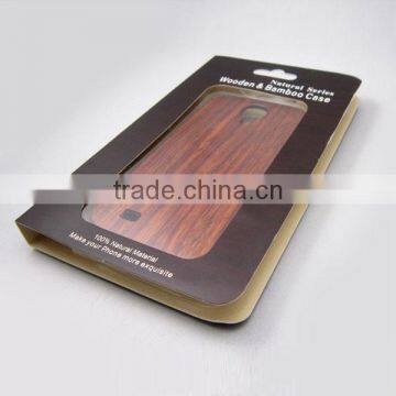 Fashion Style PVC Packaging Box Wood Case Box, Custom Design Packaging Box photo-4