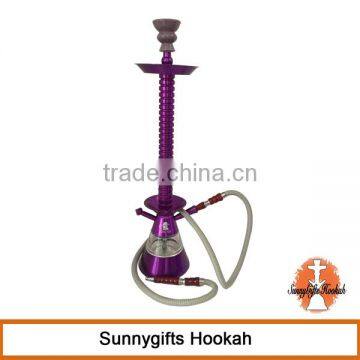 The aluminum material fancy colored smoke hookah