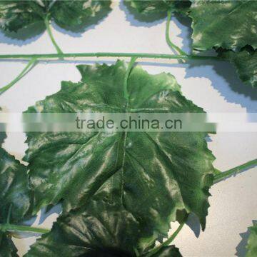 Brand Name Artificial Plants Artificial Leaf Branch Green Leaf Decor Banyan Leaf photo-4