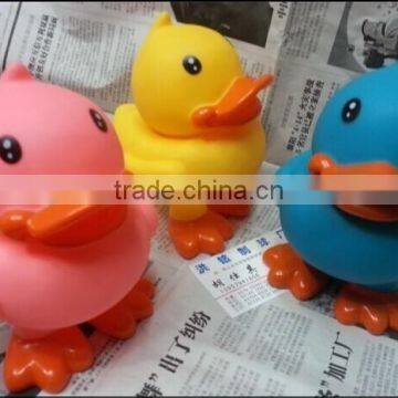 Soft Vinyl Squeaky Toys Cartoon Style Vinyl Toy Bobble Head Blank Capsule Vinyl Toy Mannequin Head Toy photo-4