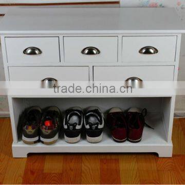 Fashion Wooden Shoes Cabinet photo-4