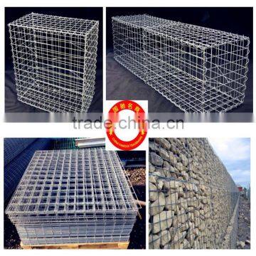 Gabion Basket Stone for decoration wall and defend flood Stone Cage mesh