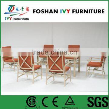 latest designs 6 seater dining tables wholesale outdoor dining chair set