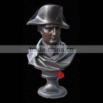 custom bronze napoleon bust statue