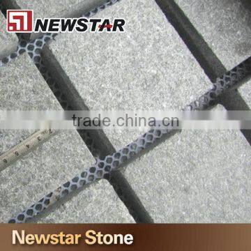 Cobblestone Black Paving Stone Black Basalt Pavers photo-3