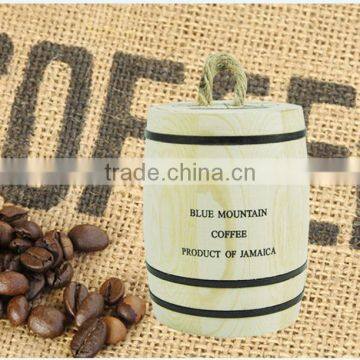 Pine Wood Coffee Bean Packaging Wood Barrel photo-2