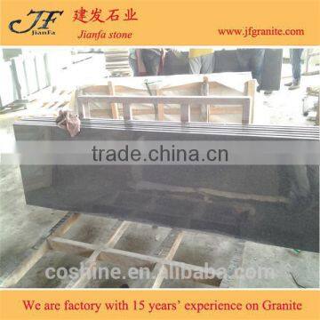 Prefab Dark Black Granite Countertop G654 Granite Countertop photo-2