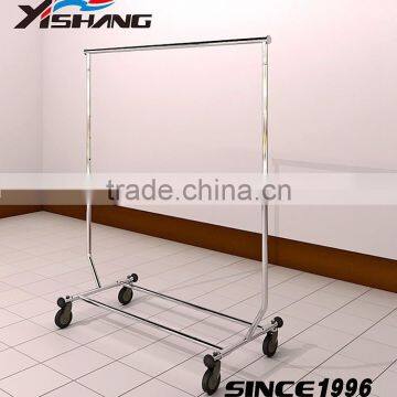 ODM Custom Stainless steel mirror display carpet display rack