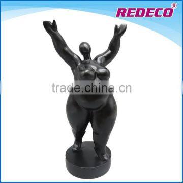 2017 Unique resin fat woman figurine for sale