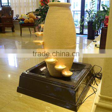 2016 Hotsales Floor Water Fountain/ Pot Indoor Water Fountain/fengshui Water Fountain photo-3