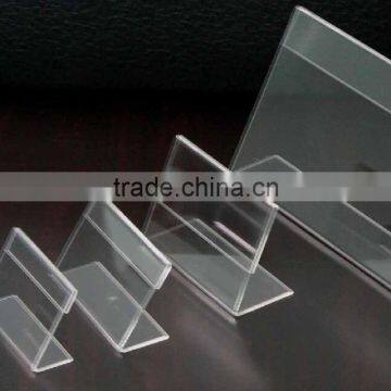 2016 New Design Rechargeable Transparent Acrylic Table Menu Stand photo-5
