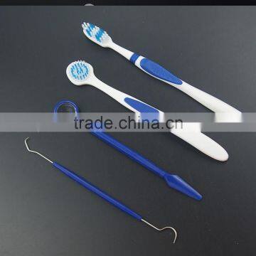 Oral Hygiene Dental Care Kits White Teeth Toothbrush Mirror Blister Card Wholesale