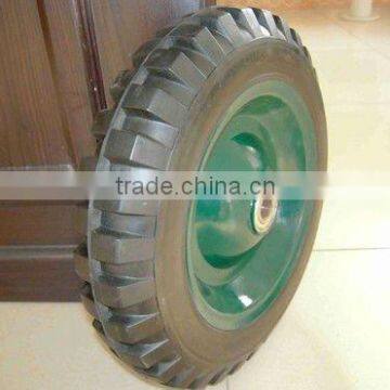 solid rubber wheel 14''