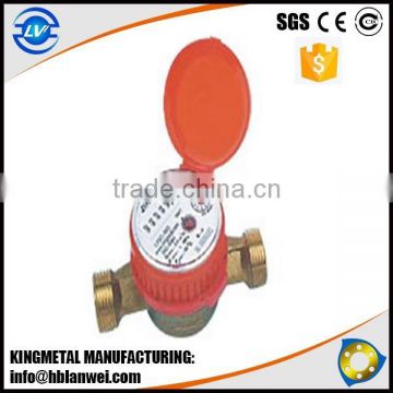 brass material hot water meters