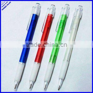 Plastic transparent plastic cheap pen for office and promotion