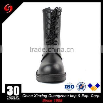 Genuine Leather 10 Holes Steel Toe Army Boots Winter Safety Boots Military Boots photo-2