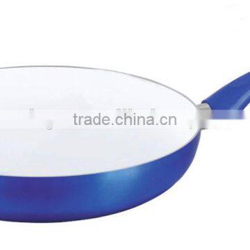 9pcs Cookware in Aluminum With White Ceramic Nonstick Coating photo-2