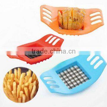 French Fry Potato Chip Cut Cutter Vegetable Fruit Slicer Chopper Easy Kitchen