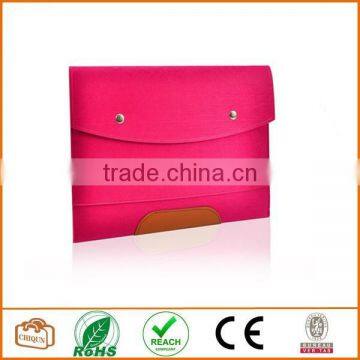Chiqun Dongguan Felt Laptop Sleeve Bag Case Cover Pink photo-2