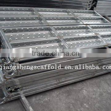 Q235/Q195 steel scaffolding boards /walking board for frame/ringlock/cuplock system