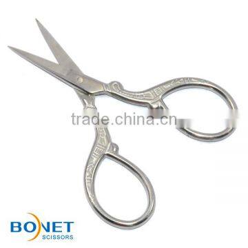 SEM0018 CE Certificated 3-1/2'' Best Quality Stainless Steel Embroidery & Fancy Scissors photo-2