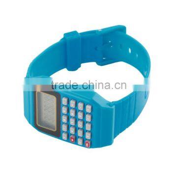 Children Wrist Watch Cute Watch for Children Silicone Date Multi-Purpose Electronic Wrist Calculator Watch