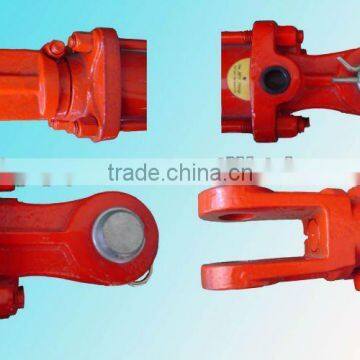 casting rod clevis,base end,gland