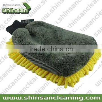 Car Washing Gloves for Cleaning /Chenille Car Wash Glove/Microfiber Car Wash Washing Cleaning Gloves photo-2