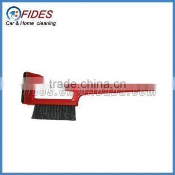 auto promo small short plastic ice scraper with squeegee