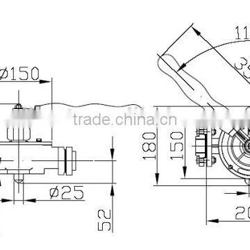 Semi Rotary Hand Pump ODP19K01 photo-2