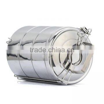 Thermal Multilayer Food Container Home Stainless Steel Metal Lunch Boxes photo-5