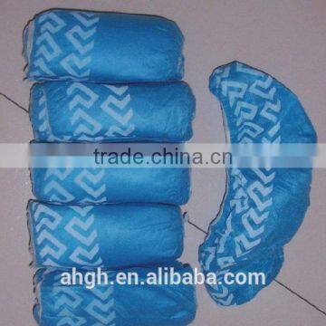 Non Woven Shoe Cover (manufacturer in CHINA),2015 Disposable Non Woven Blue Non-Skid Shoe Cover for Sale photo-2