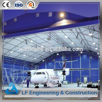 Large Wide Span Steel Framing Construction Arch Hangar