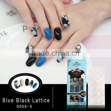 Imported ABS material factory supply decorated nail tips