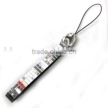 Bling Bling Mobile Phone Tube Lanyard With Crystal