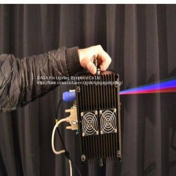 RGB Full Color 3000MW Mini Animation Programmable Laser Light Show 100kHz 90 - 240 V AC photo-2