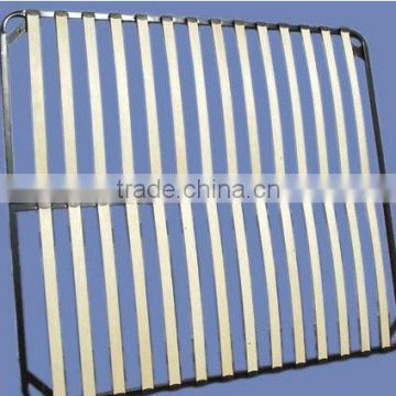 HEZE KAIXIN natural wooden slats metal bed frame