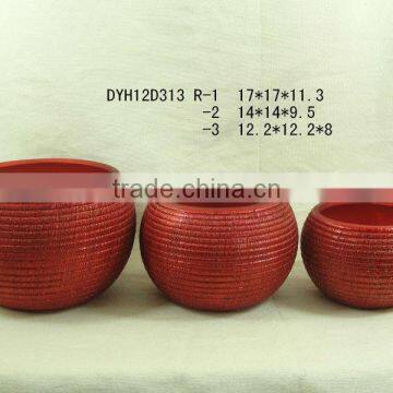 Ceramic Flower Planter Pot Christmas Series