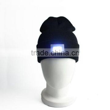 Led Light Ski Knitted Witer Hat