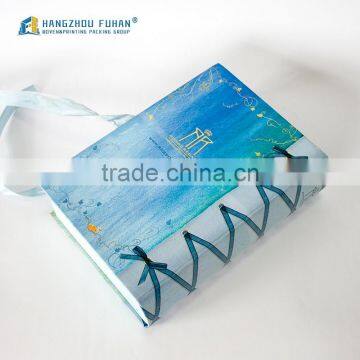 Lovely Book Shape With Ribbon Packing Box
