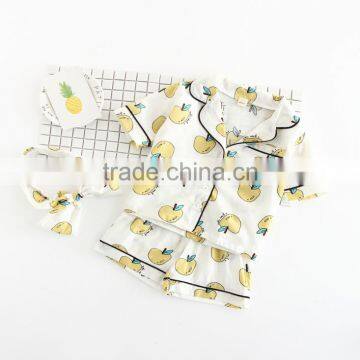 Short Pajamas Kids Clothing for Boys and Girls Summer Air Conditioning Suit photo-4