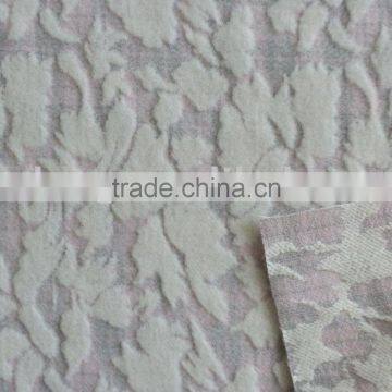 Jacquard wool fabric