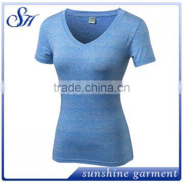 Gym Short Sleeve T-shirt Women's Running Fitness T-shirts photo-2