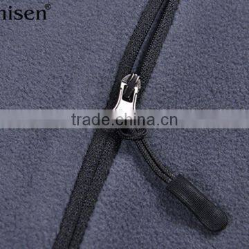 Oem Service Wholesale Warm Zipper-up Sport Wear Polar Fleece Men Coat photo-4