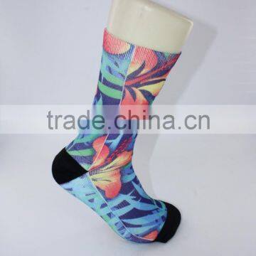 Thick Soft Stretchable Polyester Custom Sublimated Socks Men photo-5
